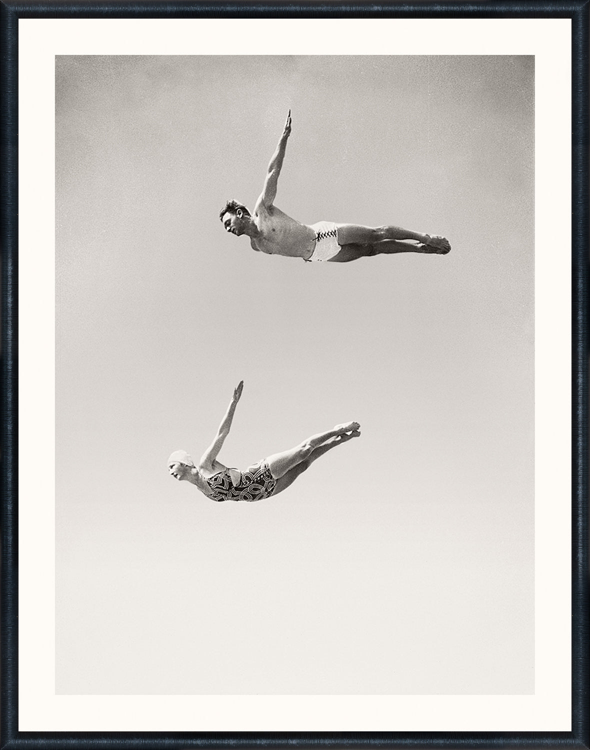 front view of NOSTALGIA COLLECTION – DIVING PAIR C. 1938 luxury Artwork