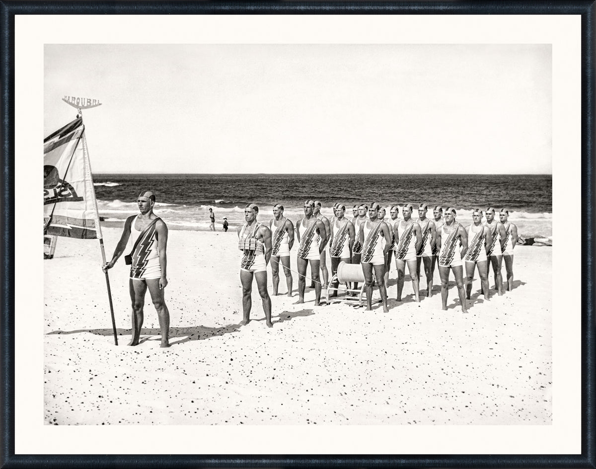 front view of NOSTALGIA COLLECTION – LIFE SAVING CLUB C. 1950 luxury Artwork