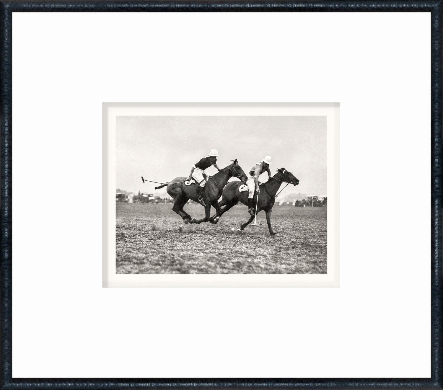 angle view of NOSTALGIA COLLECTION – POLO MATCH C. 1952 luxury Artwork