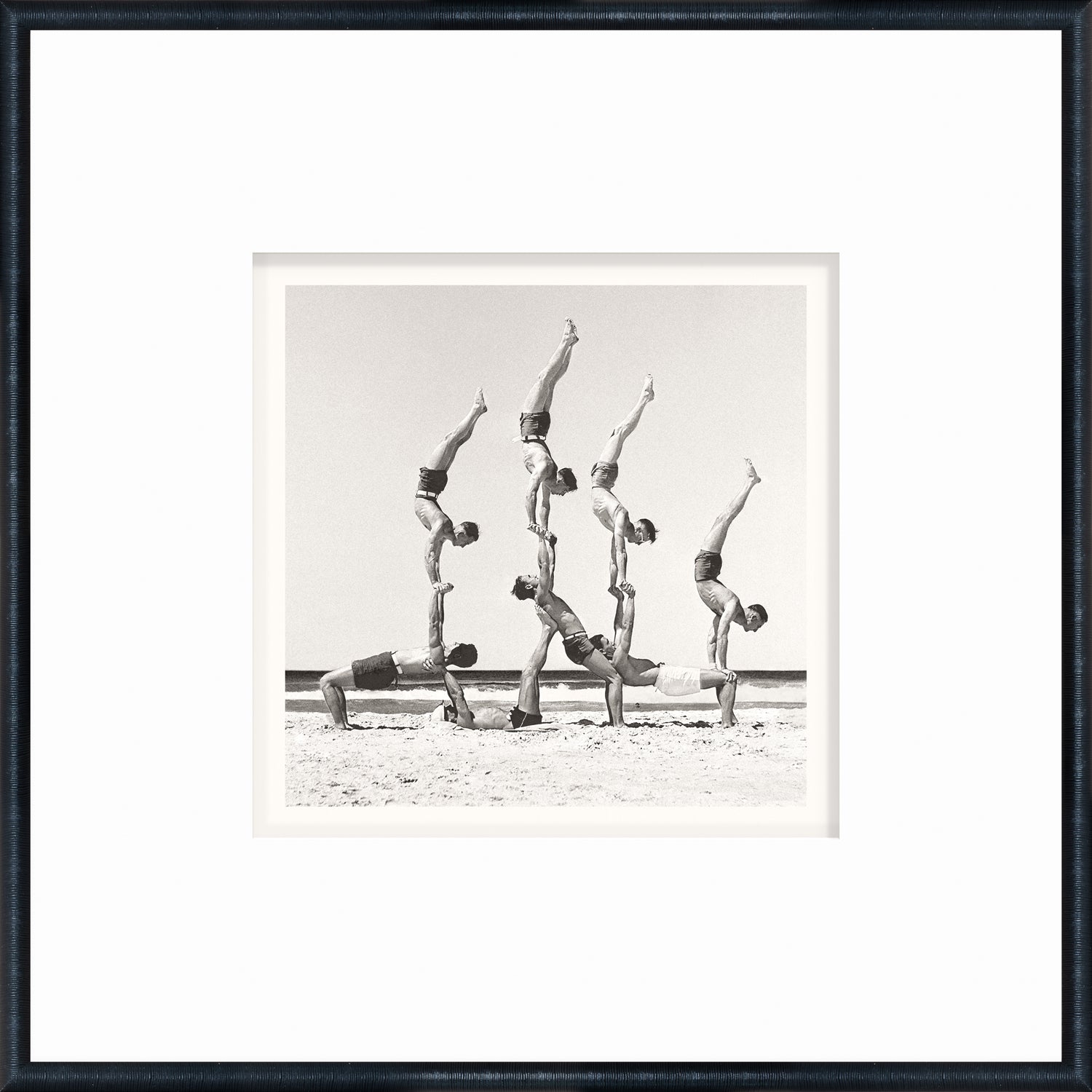 angle view of NOSTALGIA COLLECTION – BEACHOBATICS C. 1943 luxury Artwork