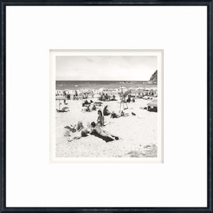 NOSTALGIA COLLECTION – SUNBATHERS & UMBRELLAS C. 1960