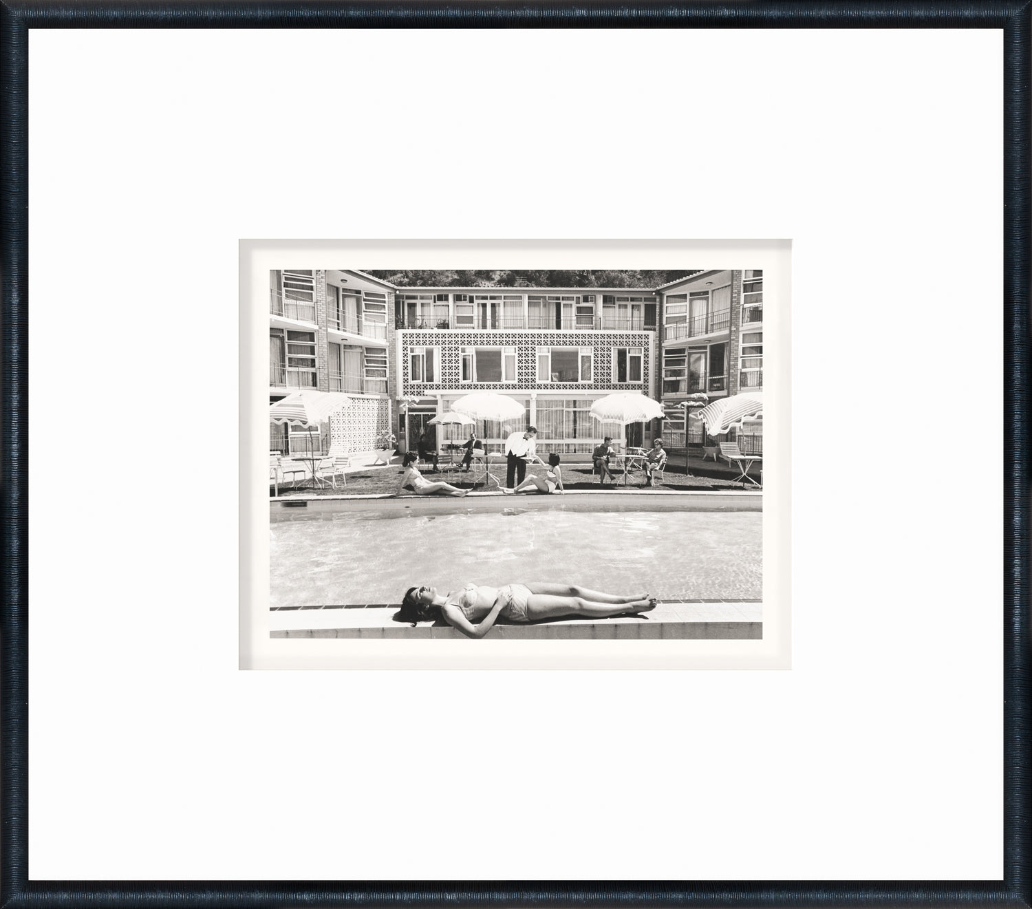 front view of NOSTALGIA COLLECTION – MOTOR HOTEL C. 1965 luxury Artwork