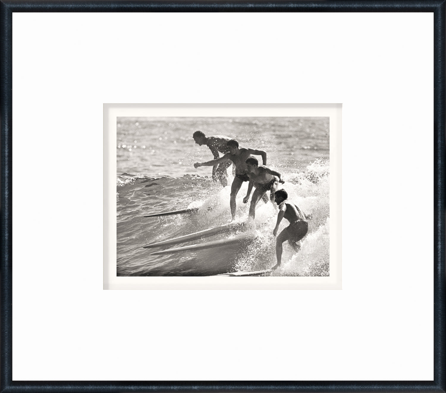 angle view of NOSTALGIA COLLECTION – SURFING C. 1964 luxury Artwork