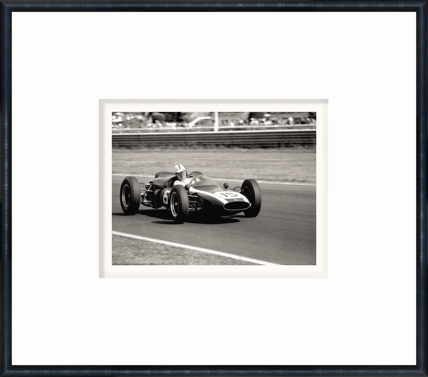front view of NOSTALGIA COLLECTION – CAR RACING C. 1963 luxury Artwork