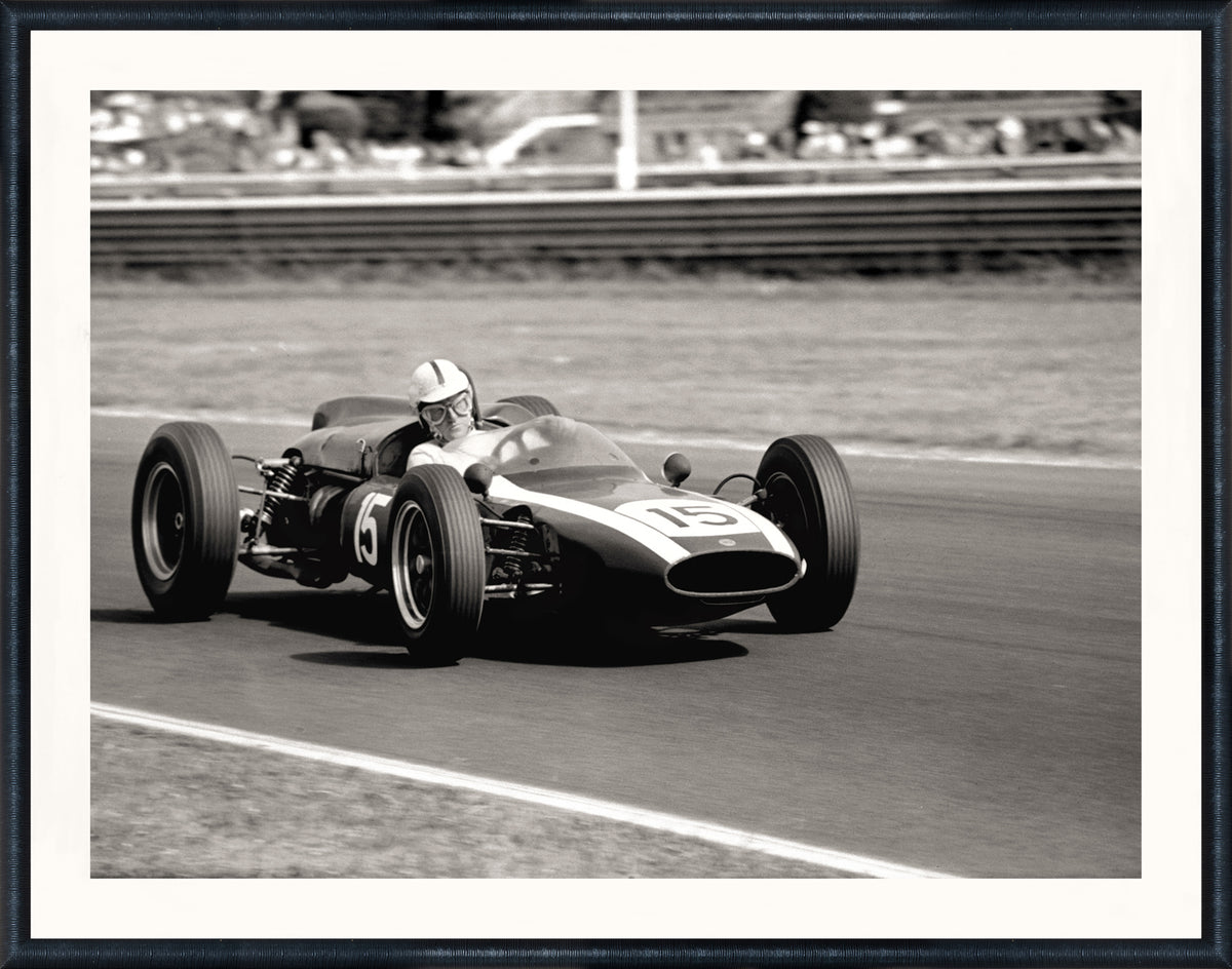 front view of NOSTALGIA COLLECTION – CAR RACING C. 1963 luxury Artwork