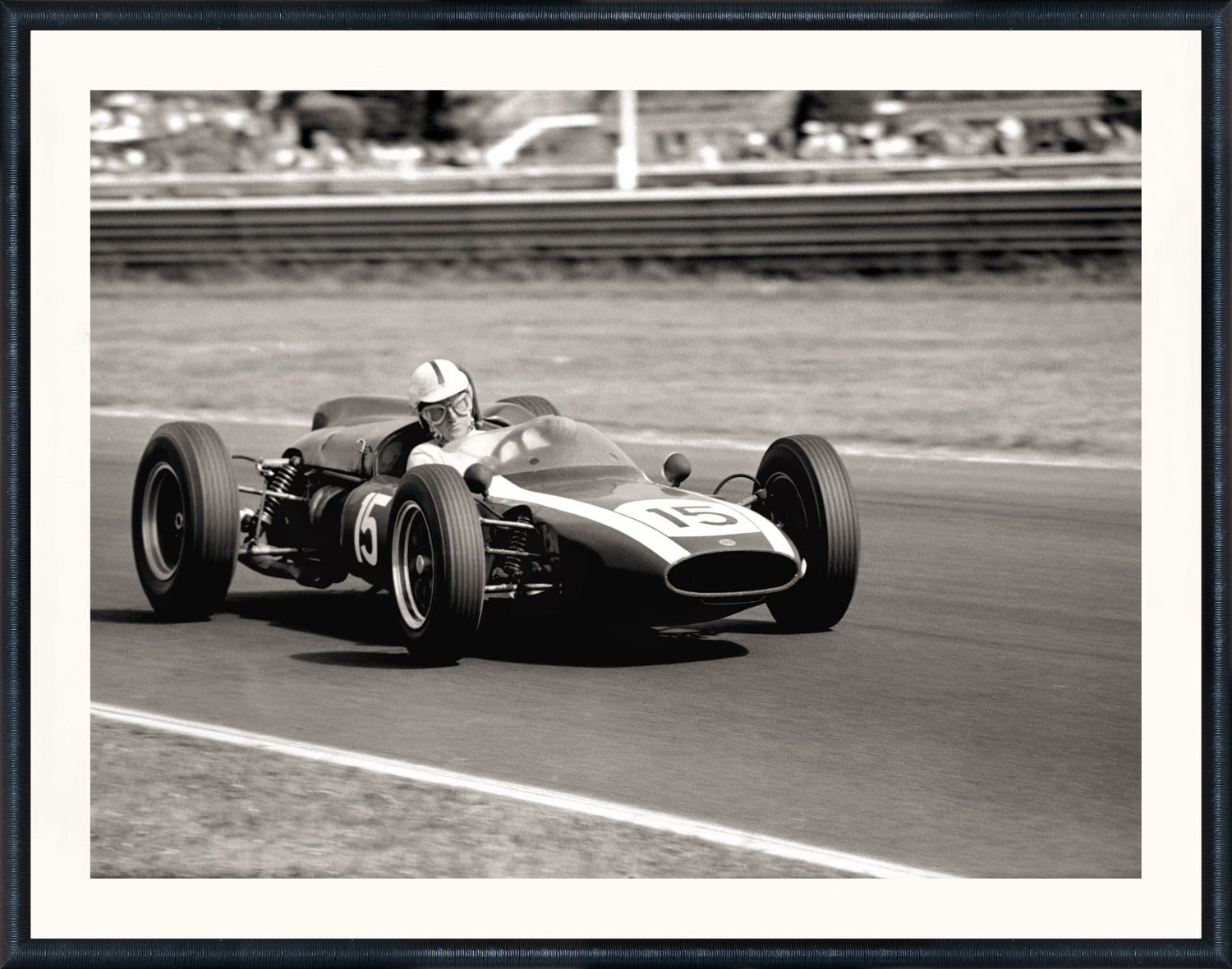 front view of NOSTALGIA COLLECTION – CAR RACING C. 1963 luxury Artwork