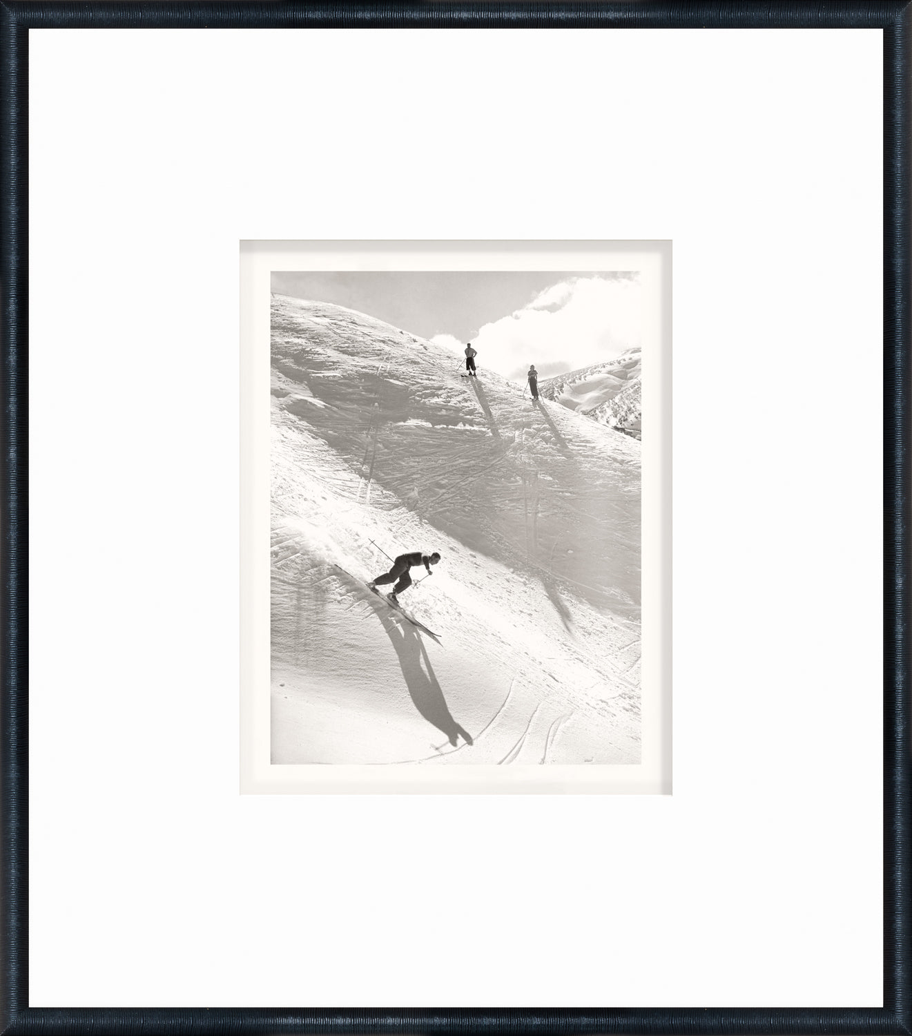 angle view of NOSTALGIA COLLECTION – ALPINE C. 1964 luxury Artwork