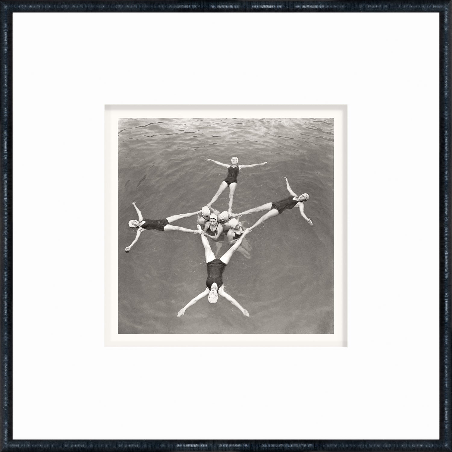 angle view of NOSTALGIA COLLECTION – WATER BALLET STAR C.1941 luxury Artwork