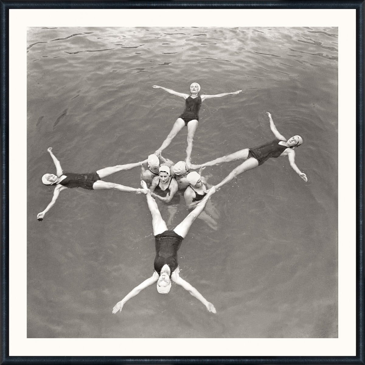 front view of NOSTALGIA COLLECTION – WATER BALLET STAR C.1941 luxury Artwork