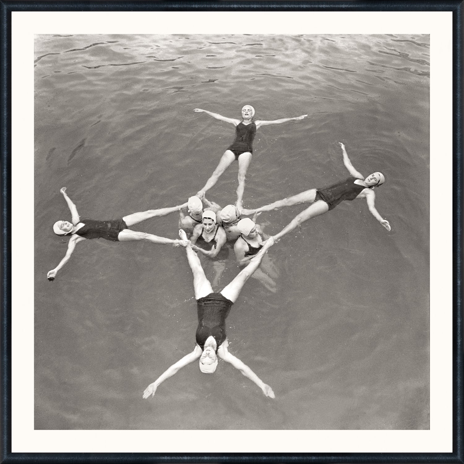 front view of NOSTALGIA COLLECTION – WATER BALLET STAR C.1941 luxury Artwork