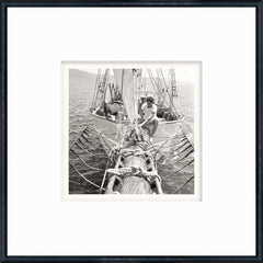 Small Photograph + White Borders (Frame Size 16.75 × 16.75 in)