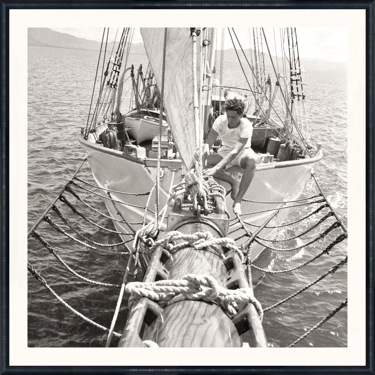 front view of NOSTALGIA COLLECTION – BRIGANTINE C. 1962 luxury Artwork