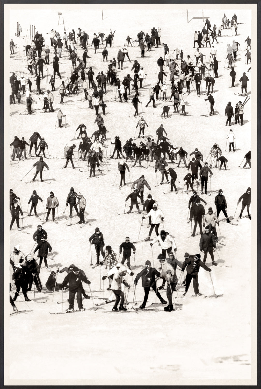 front view of Ski Vacation II, C. 1960 luxury Posters, Prints, & Visual Artwork