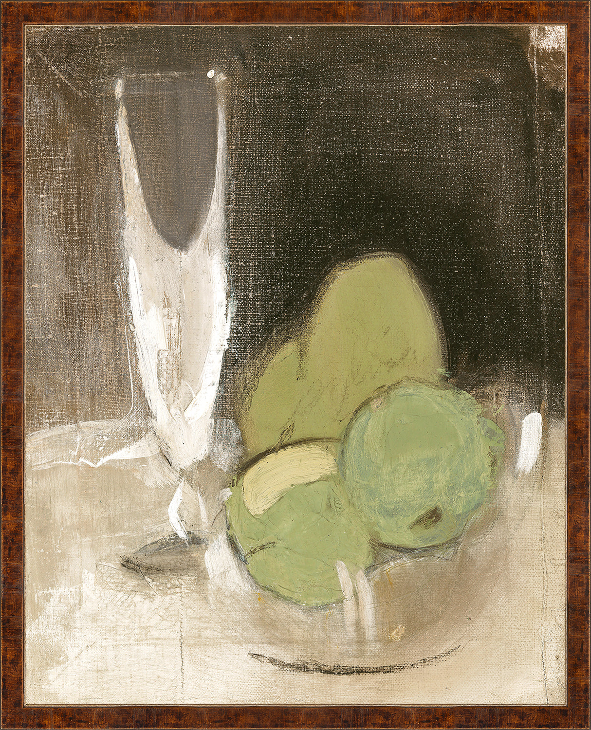 front view of COLLECTION VINTAGE – GREEN APPLES & CHAMPAGNE C. 1934 luxury Artwork