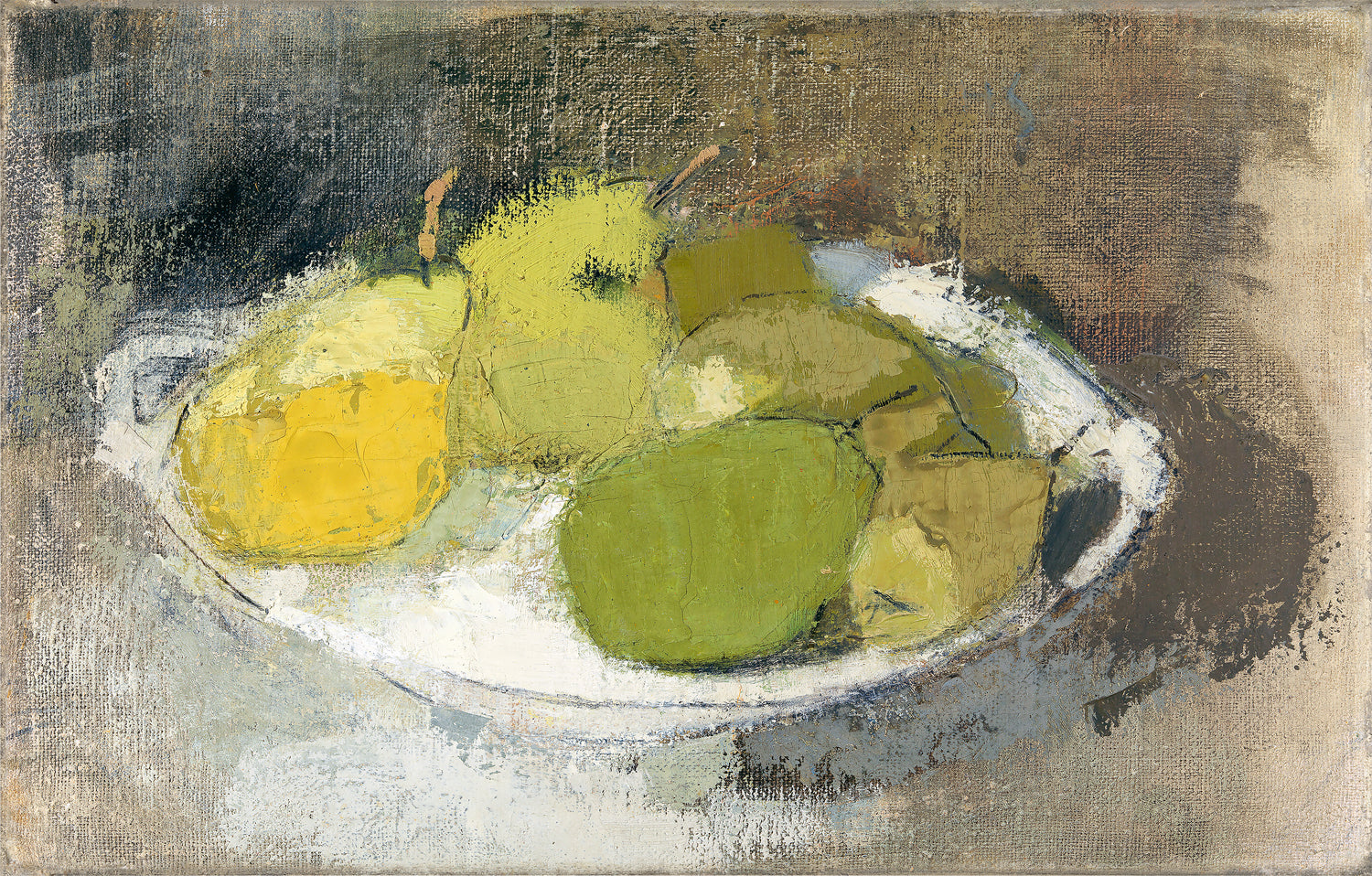 front view of Green Still Life C. 1930 luxury Artwork