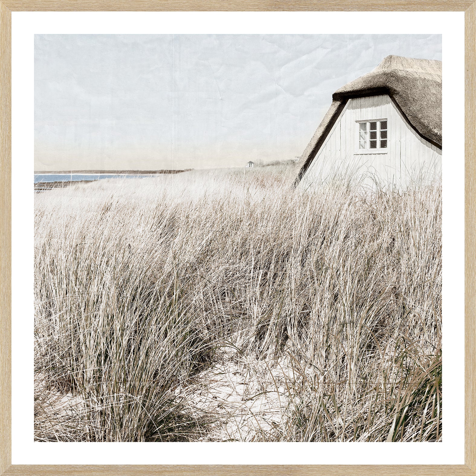 front view of Seaside Cottage luxury Artwork