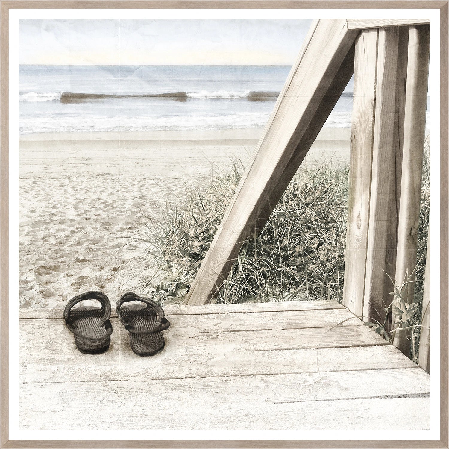 front view of Boardwalk's End luxury Artwork