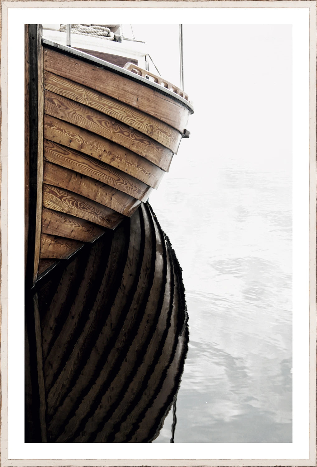 front view of At Mooring IV luxury Artwork