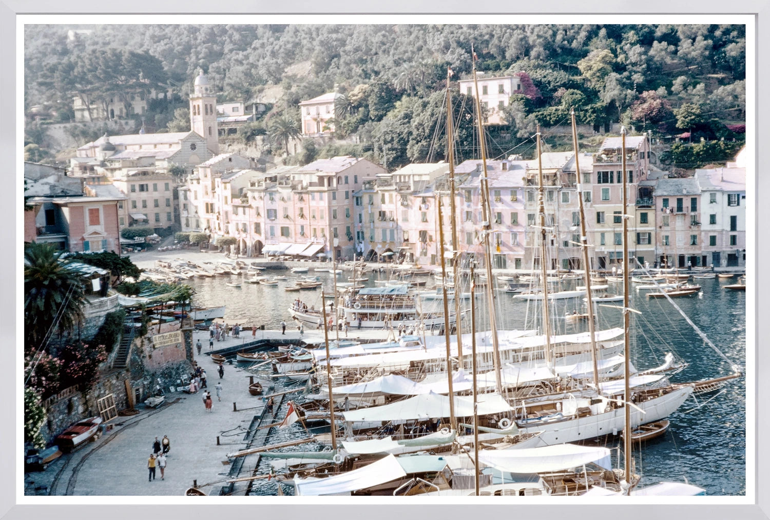 front view of Toni Frissell - Riviera C.1954 luxury Artwork