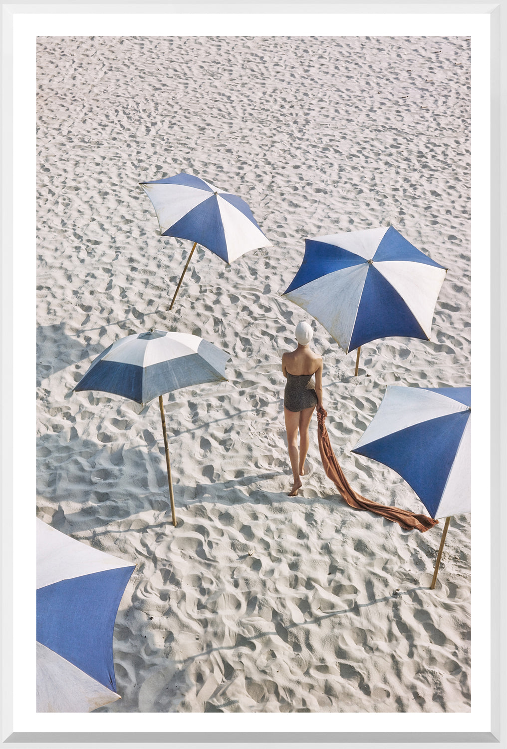 Toni Frissell Swimsuit Model C 1948 framed art print