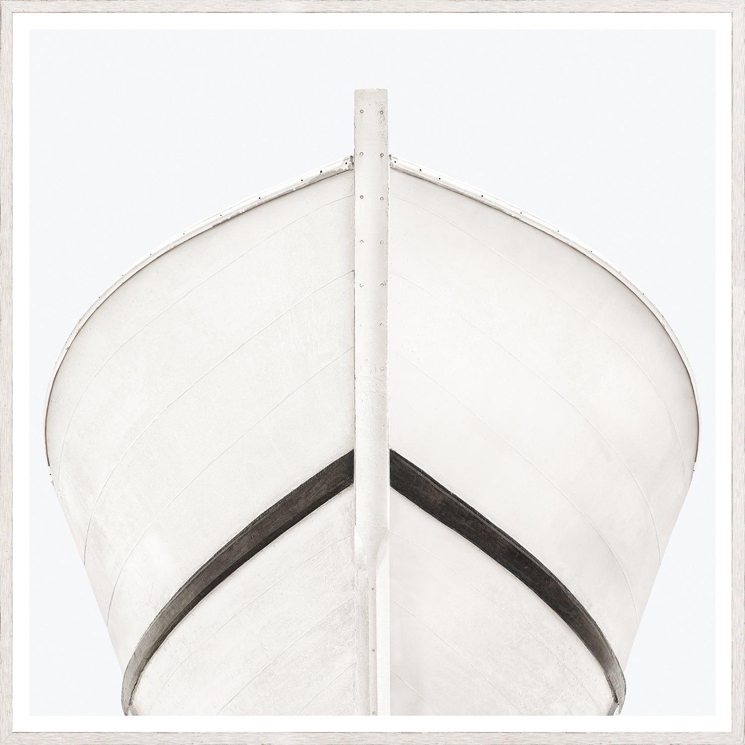 front view of Seaworn Bows I luxury Artwork