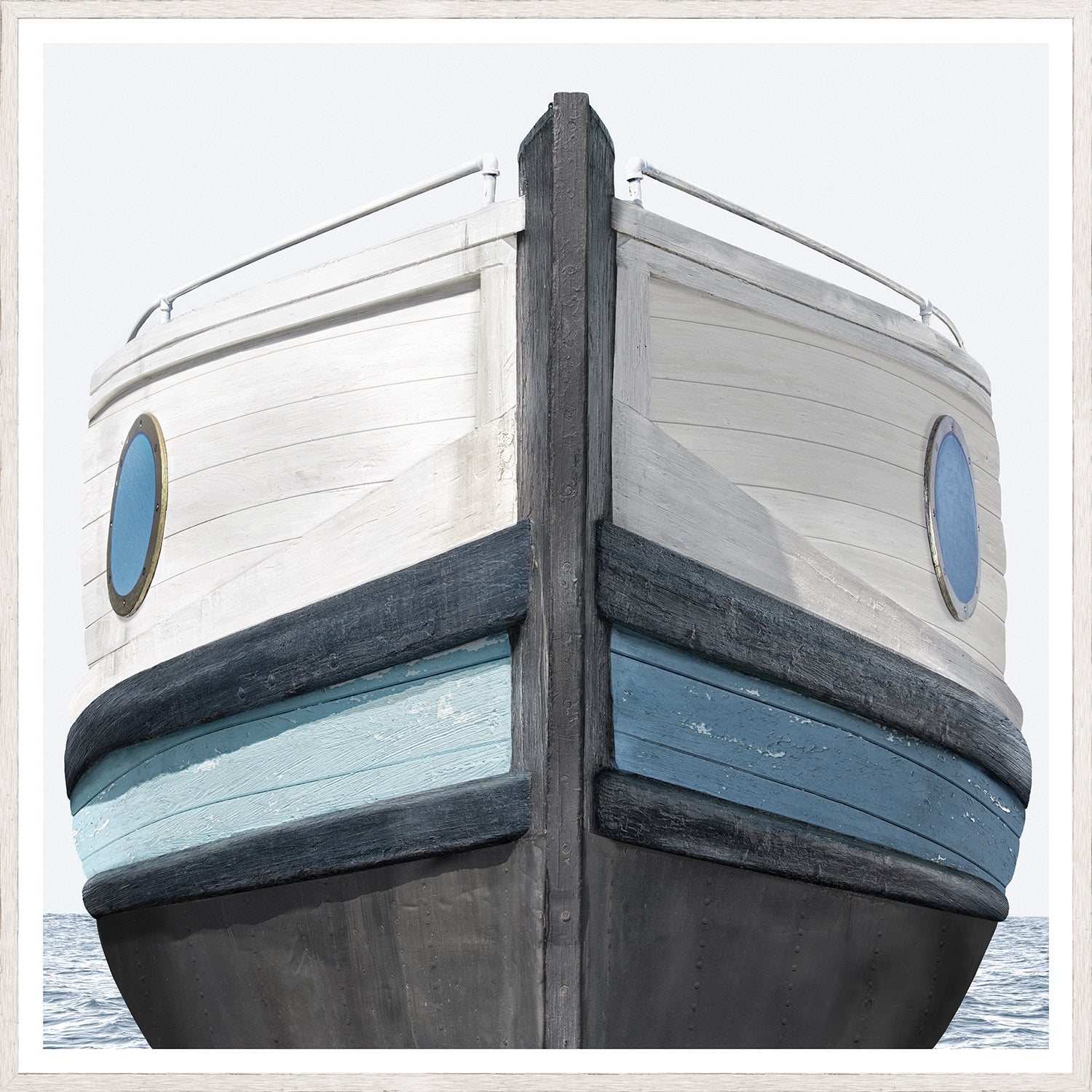 front view of Seaworn Bows IV luxury Artwork