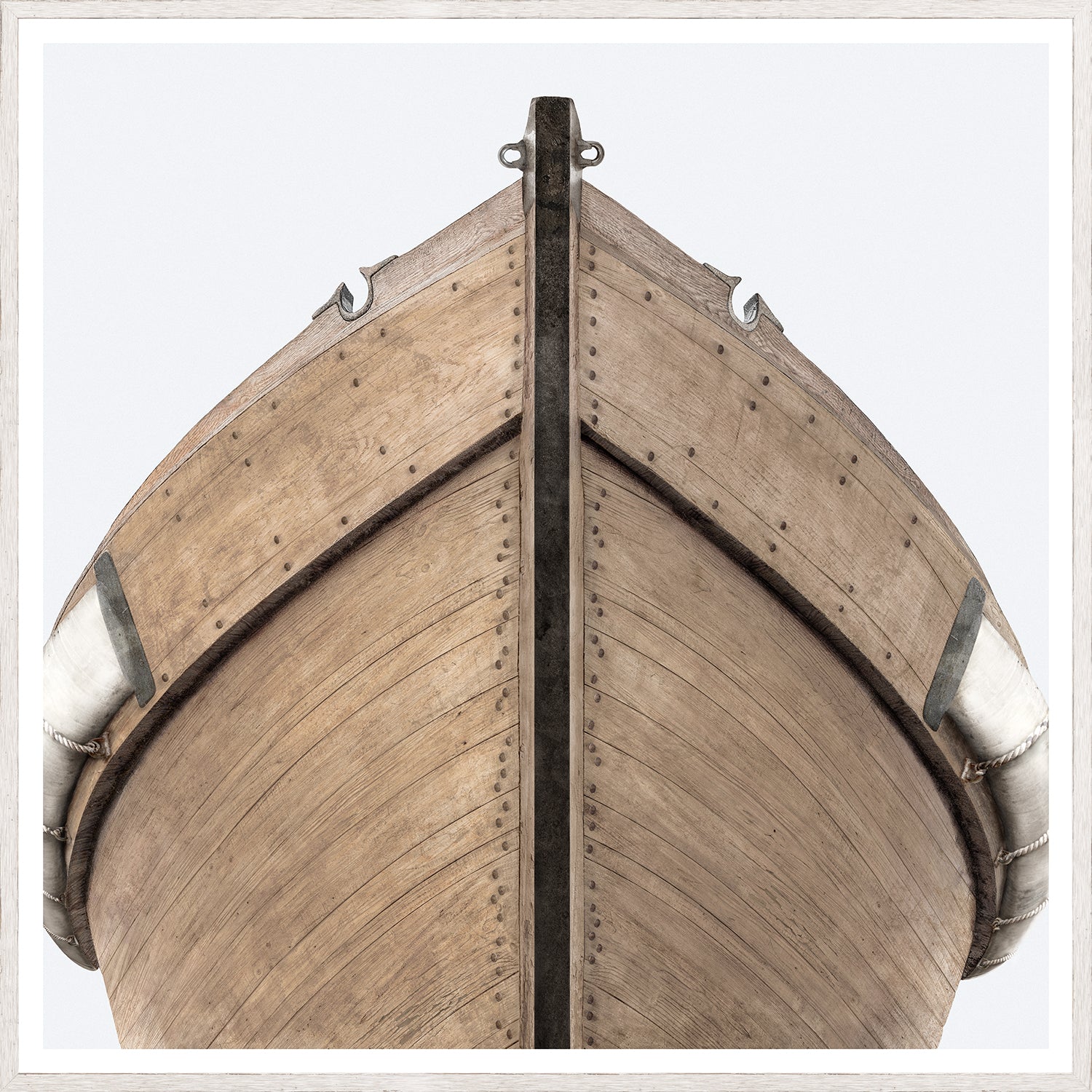 front view of Seaworn Bows V luxury Artwork