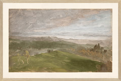 21 × 14 in – Glass Framed