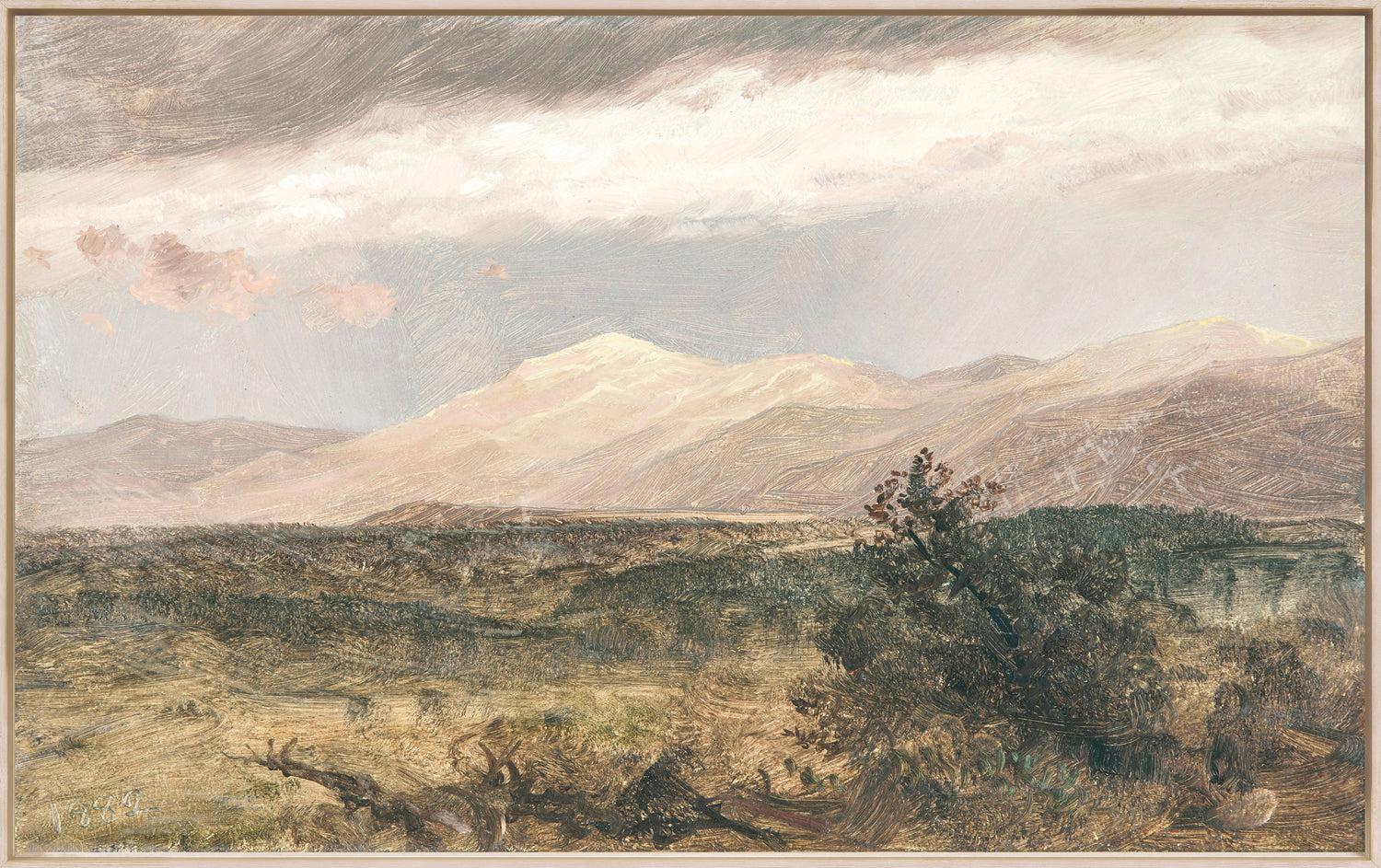 Hudson River School – Catskills at Sunset C. 1870
