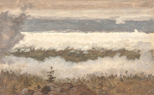 Hudson River School – Clouds from the Catskills C. 1870