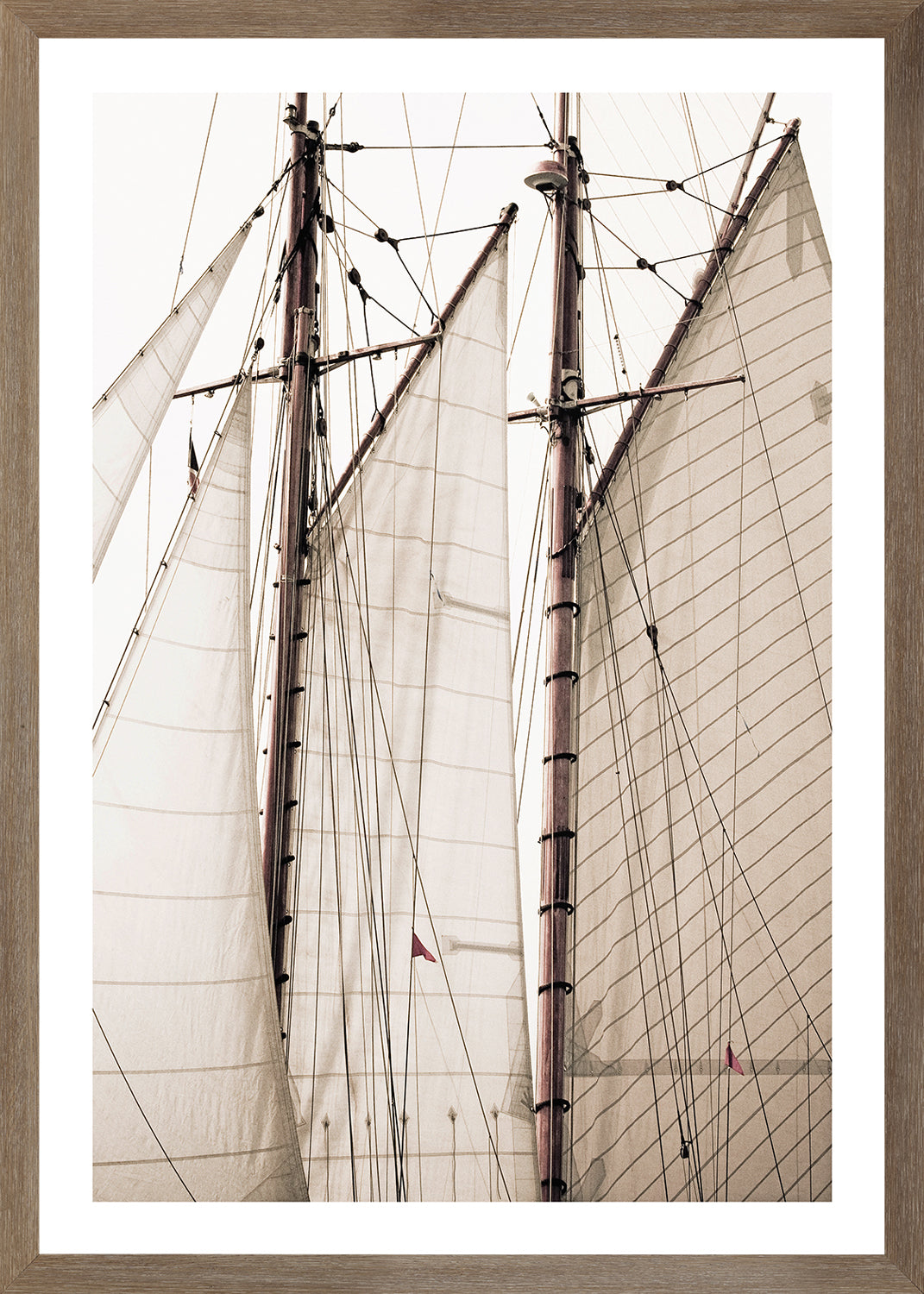 detail view of Sailing Details I luxury Artwork