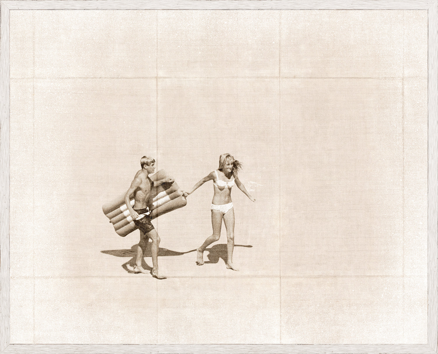 front view of Summer Surf and Sand II C. 1966 luxury Artwork