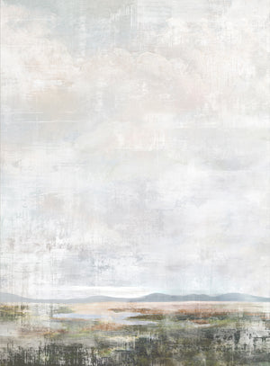 Salt Marsh III — nature and landscape fine art print in cool tones at Laurie Yapp Home