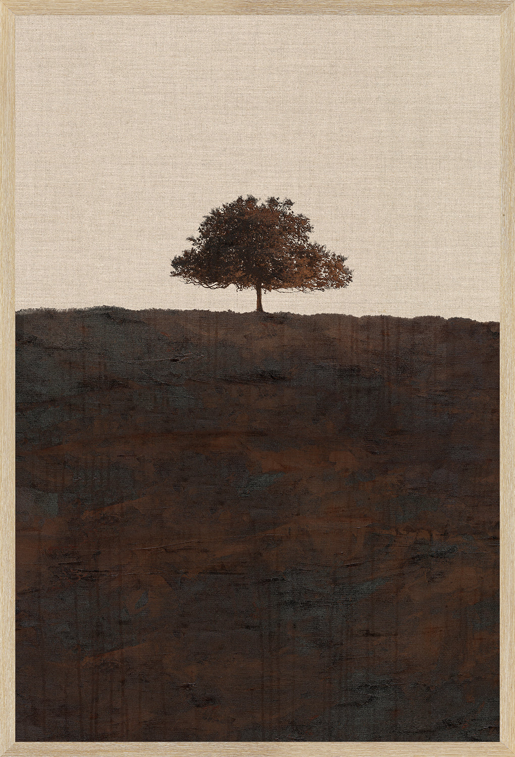 Chestnut Country I framed art print