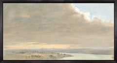 14.25 × 26.25 in – Canvas On Board, Black Frame