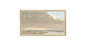 Hudson River School – Sunset, Hudson Valley C. 1870