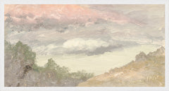 14.25 × 26.25 in – Canvas On Board, White Frame