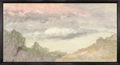 14.25 × 26.25 in – Canvas On Board, Black Frame