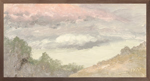 Escuela del río Hudson – Nubes sobre la granja de Church, c. 1870