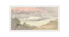 10.25 × 19.25 in – Canvas On Board, White Frame