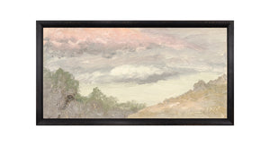 Escuela del río Hudson – Nubes sobre la granja de Church, c. 1870
