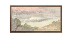 Escuela del río Hudson – Nubes sobre la granja de Church, c. 1870