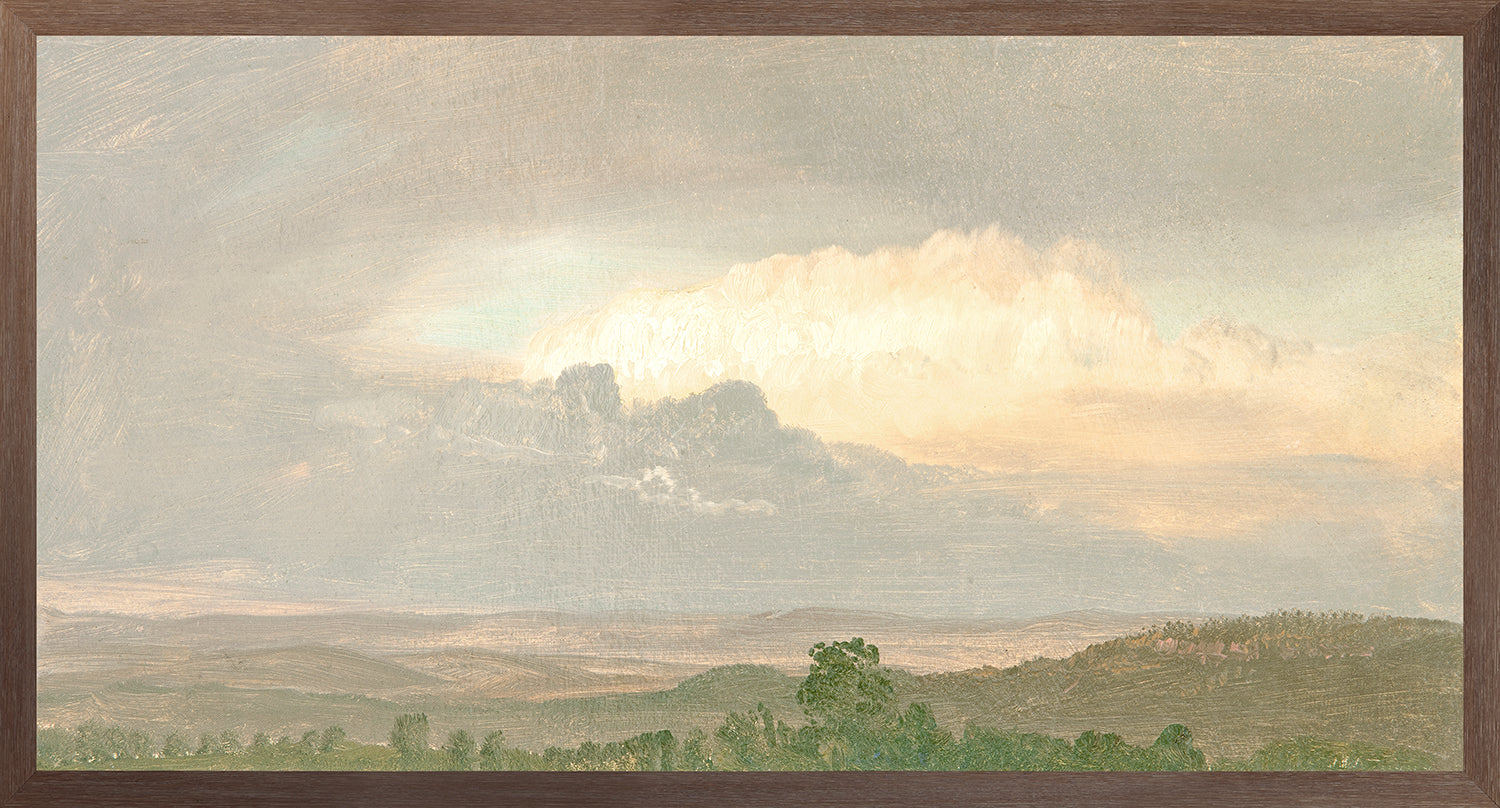 Hudson River School – Clouds Over the Hills C.1865