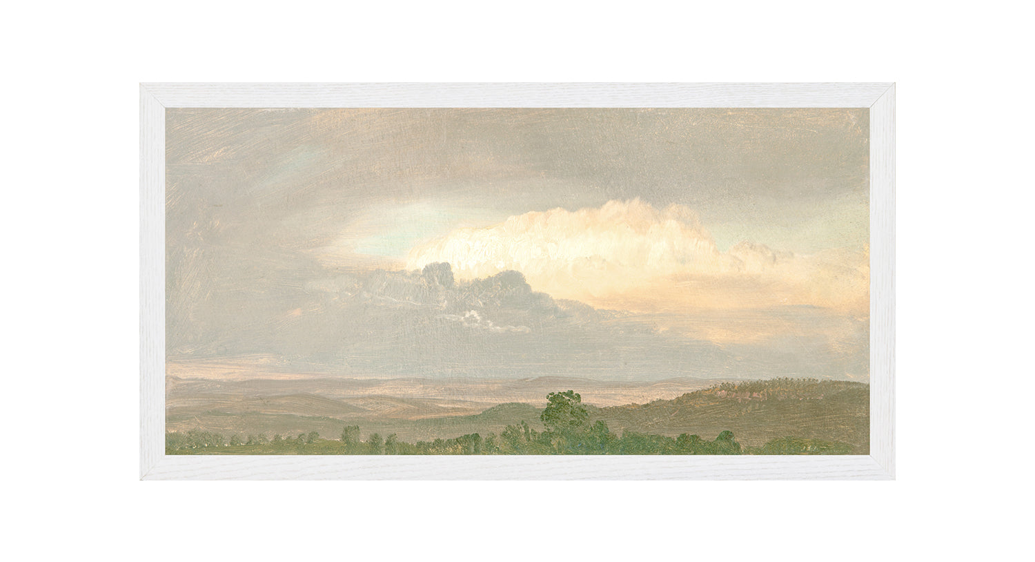 Hudson River School – Clouds Over the Hills C.1865