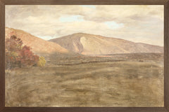 14 × 21 in – Canvas On Board, Dark Wood Frame