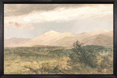14.25 × 21.25 in – Canvas On Board, Black Frame