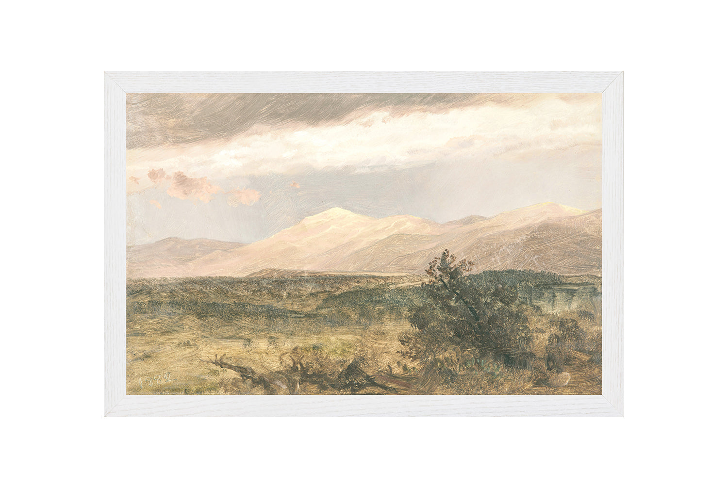 Hudson River School – Catskills at Sunset C. 1870