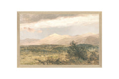10 × 15 in – Canvas On Board, Light Wood Frame