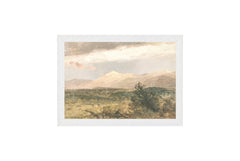 8.25 × 11.25 in – Canvas On Board, White Frame