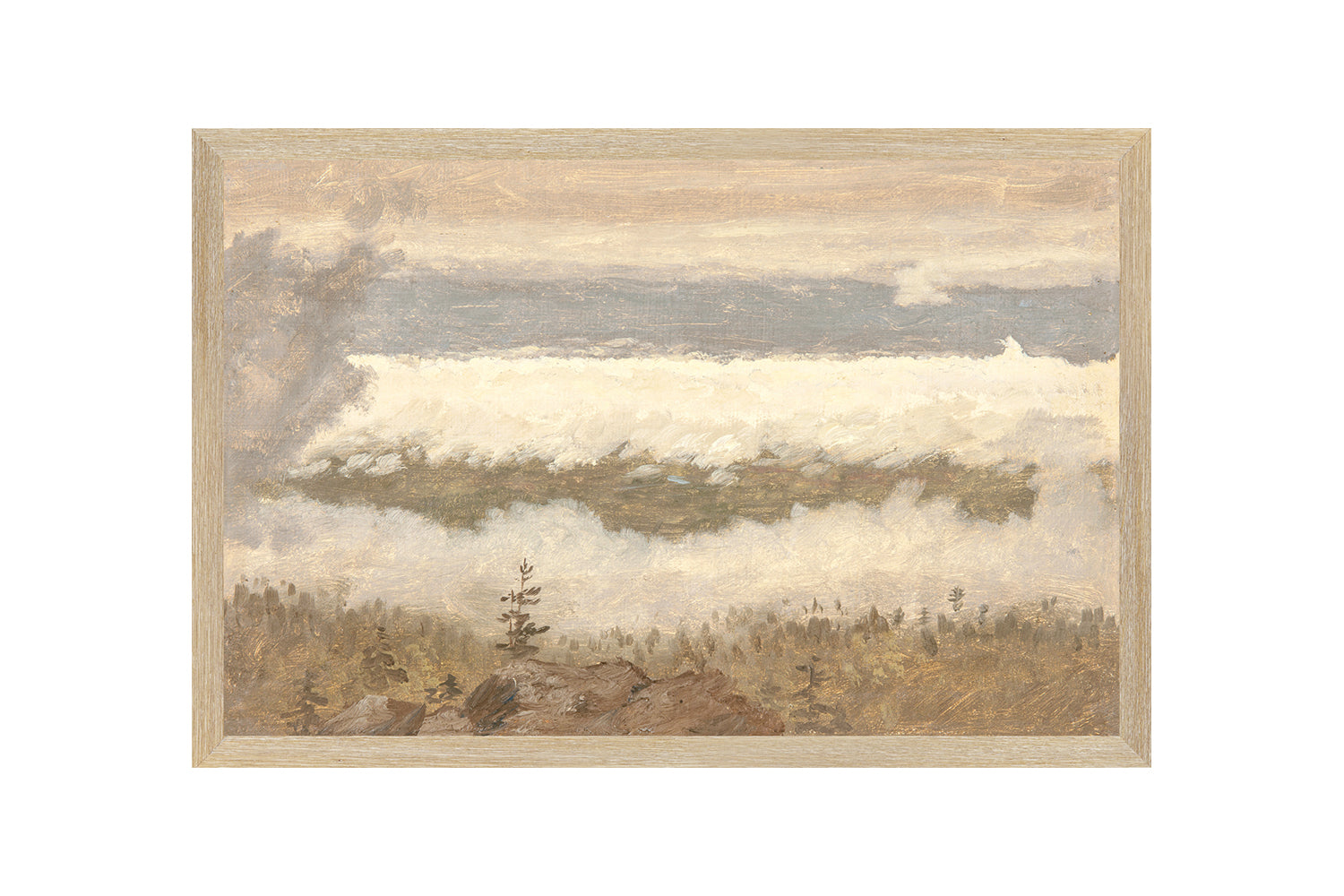 Hudson River School – Clouds from the Catskills C. 1870